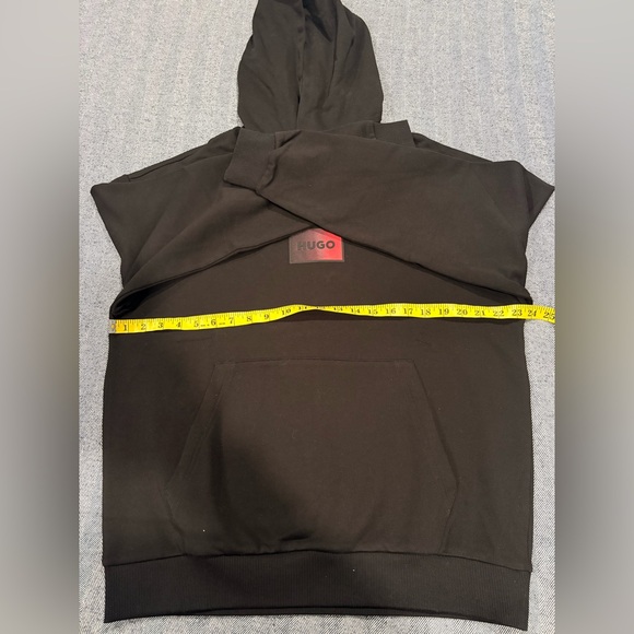 Hugo Boss Men's Danohood Long-Sleeve Logo Hoodie | size: M | Color:Black - Picture 4 of 10